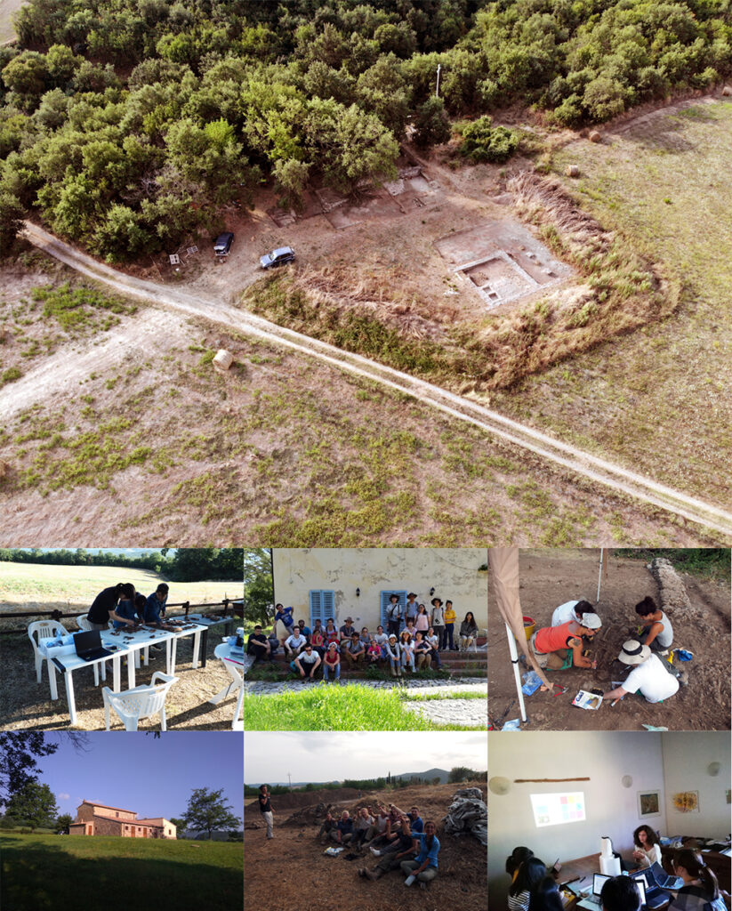 Few pictures about "la Biagiola" International School of Archaeology