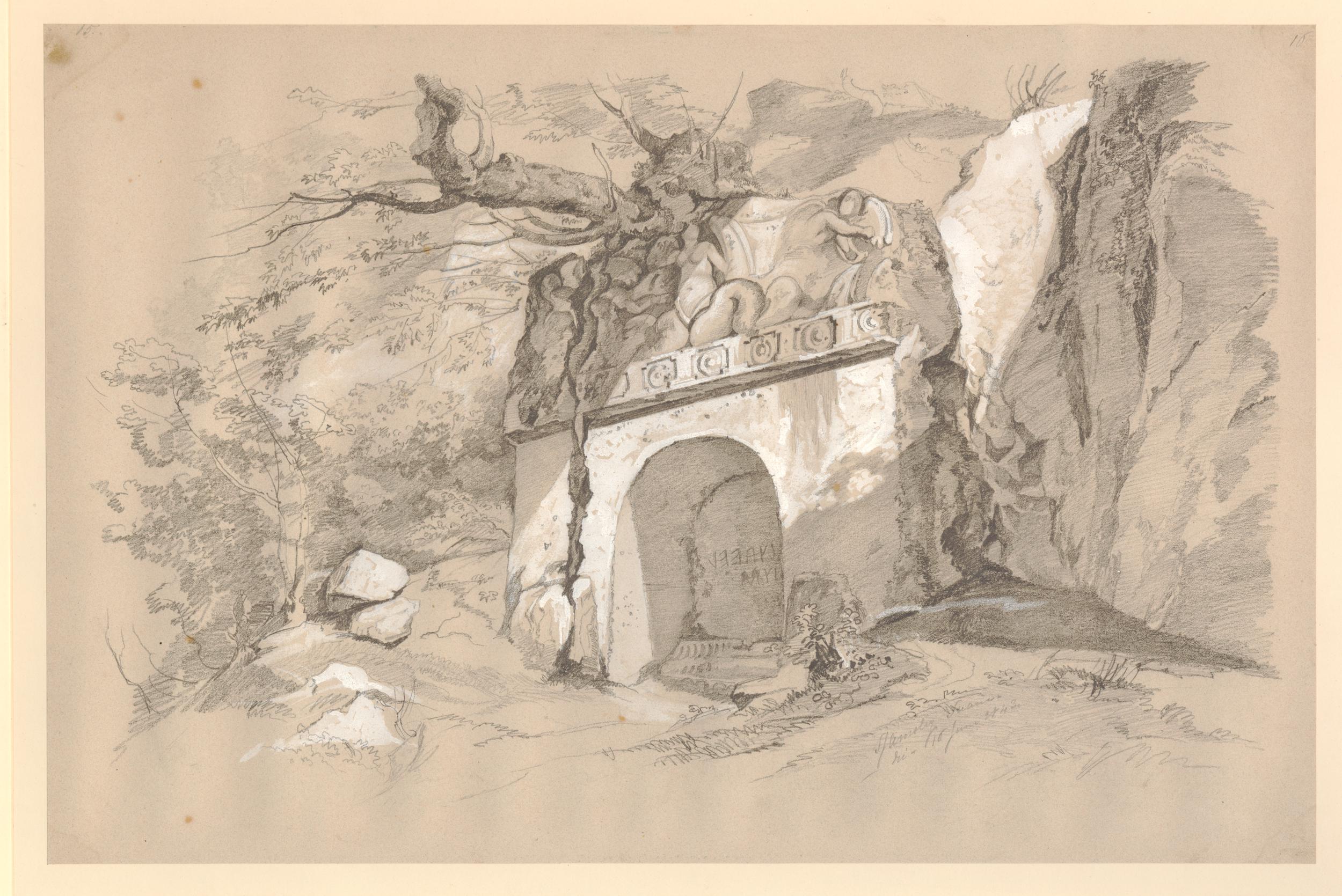 Ainsley, Samuel James, Tomba chiamata 'La Fontana', a Sovana